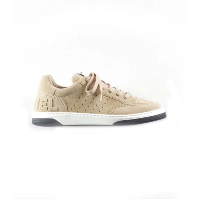 CHANEL SNEAKERS SUEDE CALFSKINBEIGE G39225 X56651 0P433